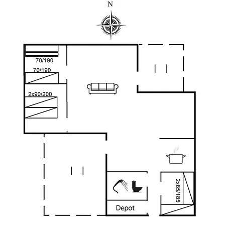 Holiday home Theodor *
